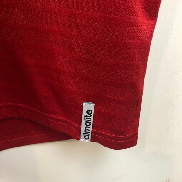 Nebraska Huskers Adidas Polo Shirt Size Medium - Picture 2 of 5